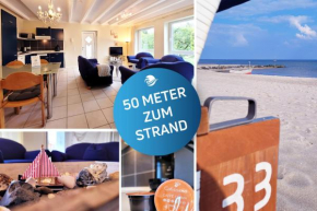 Charmante Ferienwohnung mit Terrasse - nur 50m zum Strand mit eigenem Parkplatz und Fahrradunterstellmöglichkeit